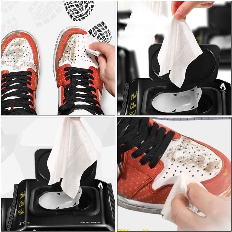 Natural Sneaker & Shoe Cleaner Wipes – Effortless Cleaning, Anytime, Anywhere!