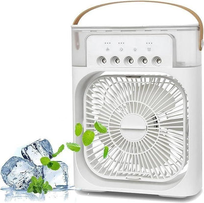 Multifunction Water Spray Mist Fan – The Ultimate 5-in-1 Cooling Solution!