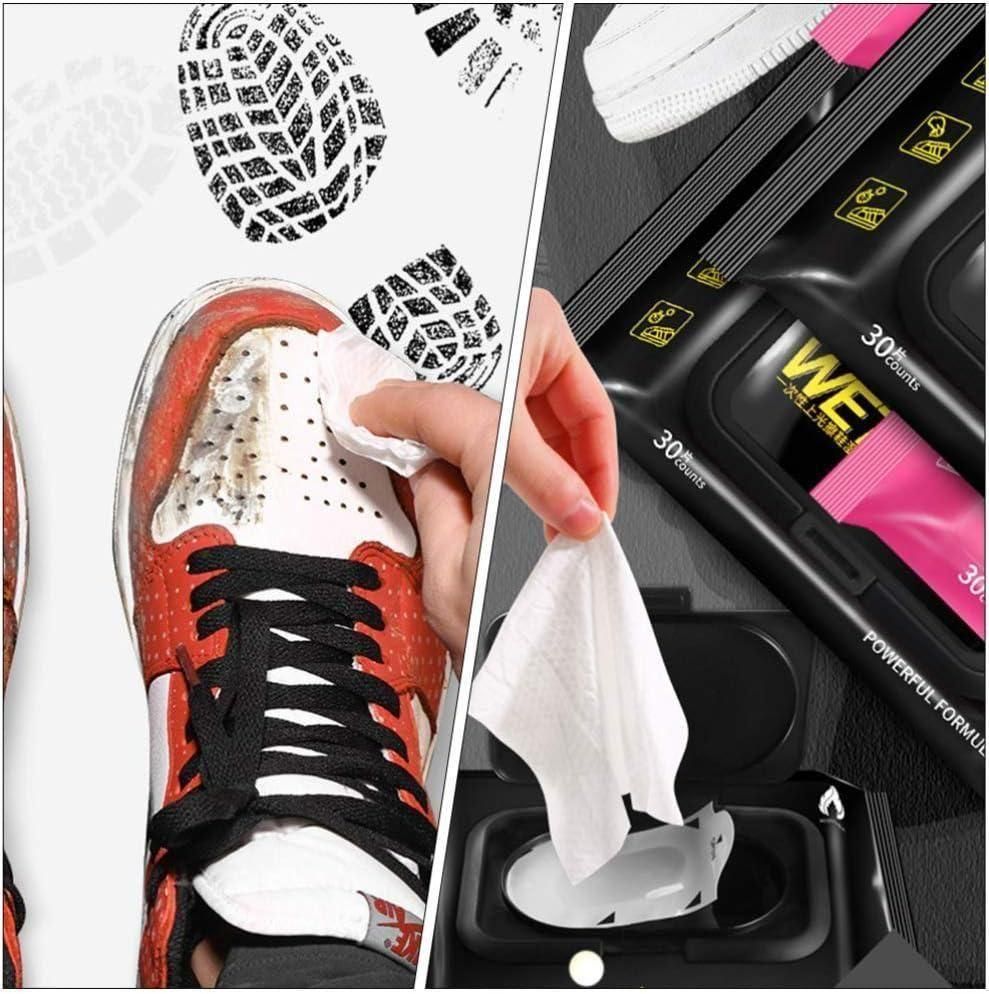 Natural Sneaker & Shoe Cleaner Wipes – Effortless Cleaning, Anytime, Anywhere!